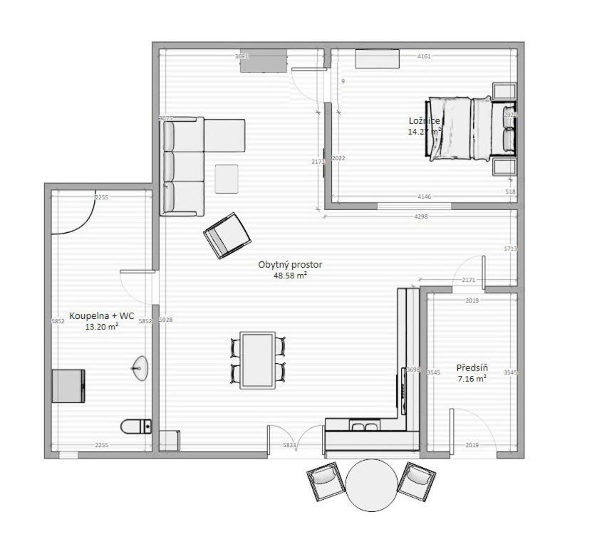 Statek U Krizu Apartment Stare Sedliste Luaran gambar